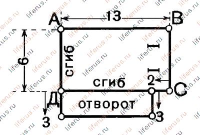 Манжета без отворота