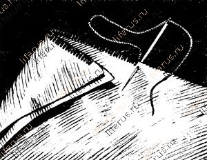 Шов «через край», или кромочный