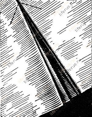 Обработка вставных складок